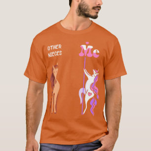 Camiseta Outras sobrinhas Eu Tee Unicorn Niece Funny Gift I