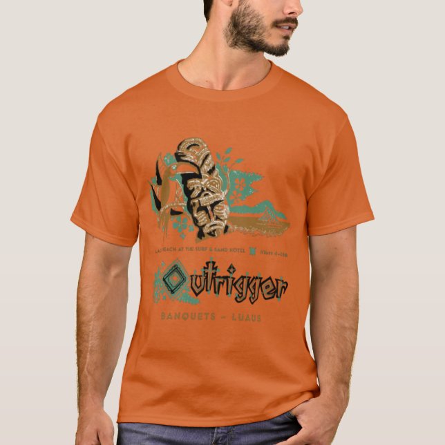 Camiseta Outrigger v3 de Billingsley - Laguna Beach, CA (Frente)