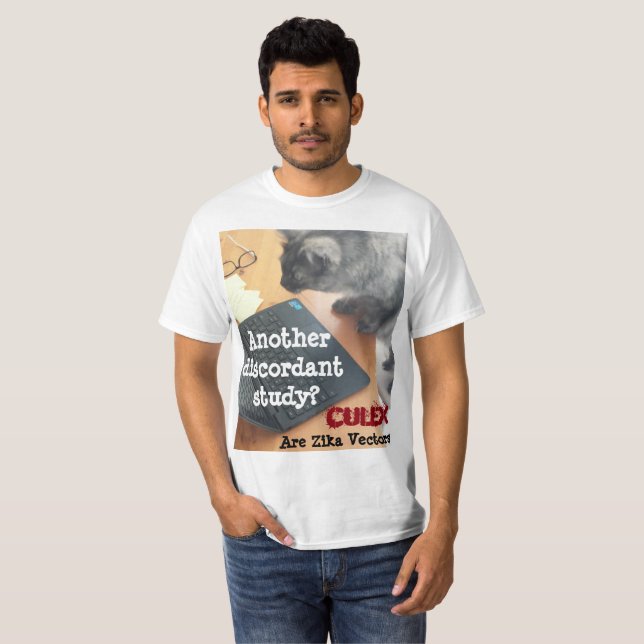 Camiseta Outro Estudo Discordante? (Frente Completa)
