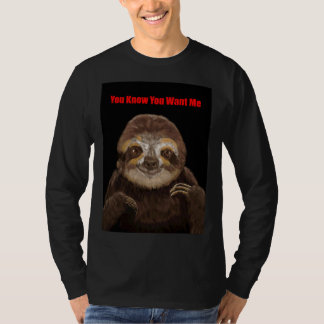 Camiseta Outro Felpudo Quente De Pie Sloth E Amigo
