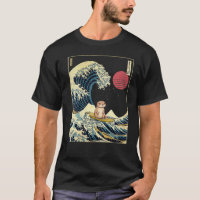 Outro Japonês Kanagawa Onda Surf Engraçado VNe