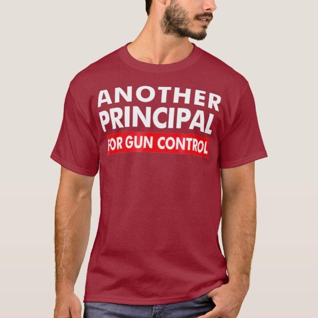 Camiseta Outro Principal Para AntiGun De Controle De Armas (Frente)