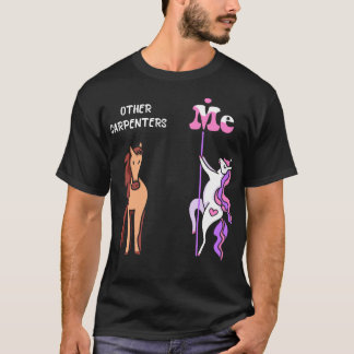 Camiseta Outros carpinteiros Me Tee Unicorn Penter Funny Gi