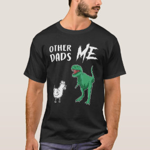 Camiseta Outros Pais Eu Frango Rex Novo Pai 1º Papai