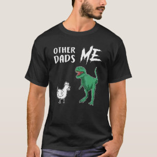 Camiseta Outros Papais Meus Frango Rex Novo Pai 1º Papai