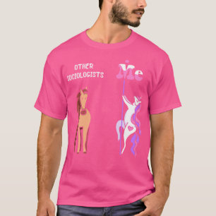 Camiseta Outros sociólogos Me Tee Unicorn Sociologista Funn
