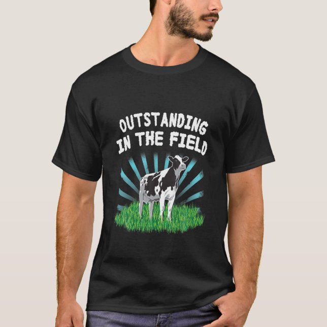 Camiseta Outstanding In The Field Funny Farm Animals Lovely (Frente)