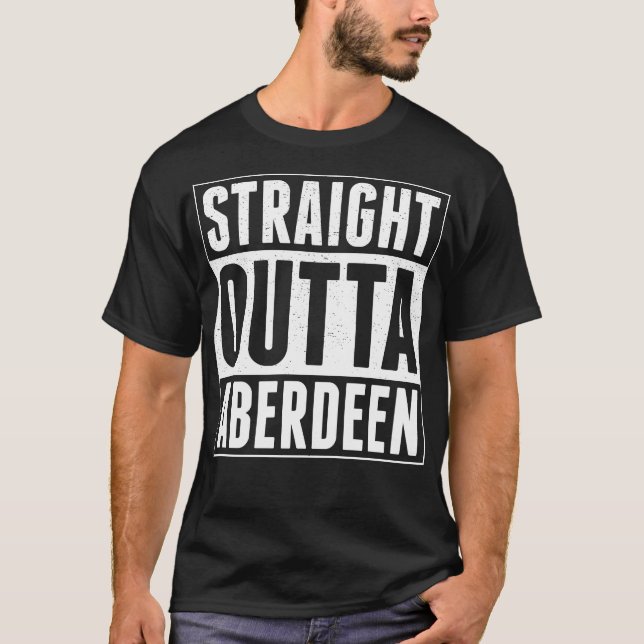 Camiseta Outta reto Aberdeen (Frente)