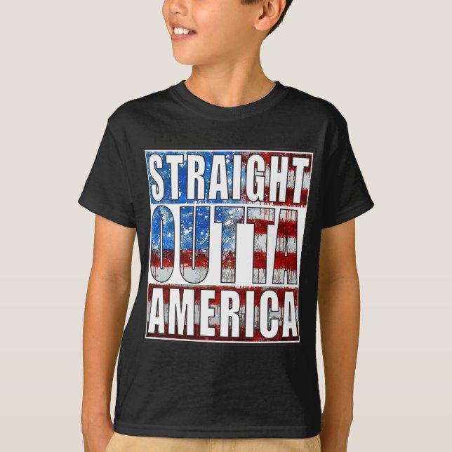 Camiseta Outta reto América (Frente)