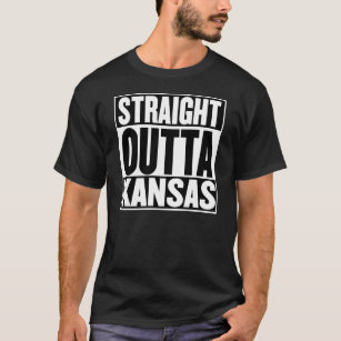 Camiseta Outta reto Kansas
