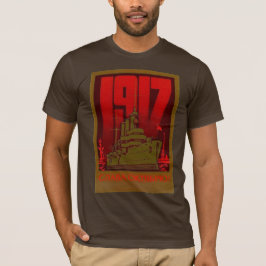 CAMISETA OUTUBRO DE 1917 VERMELHO