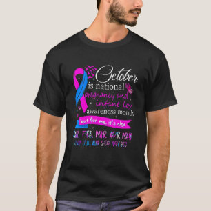 Camiseta Outubro é Gravidez e perda de criança, mon