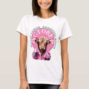 Camiseta Outubro é Outubro é Outubro Rosa de Consciência do