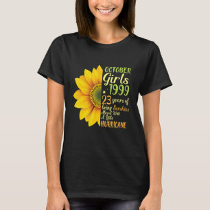 Camiseta Outubro Meninas 1999 23 Anos Misturando Sol A
