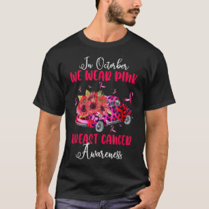 Camiseta Outubro Vestimos a consciência cor-de-rosa sobre o