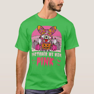 Camiseta Outubro Vestimos Corgi Pumpkin H, Cancer Rosa