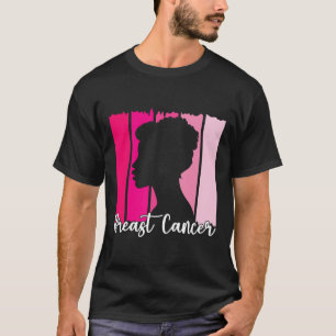 Camiseta Outubro Vestimos negros cor-de-rosa afro mama danç