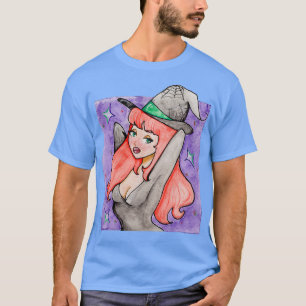 Camiseta Outubro Witch Pinup