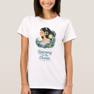 Camiseta Ouvindo o Oceano