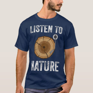Camiseta Ouvir a natureza aquecimento global das alteraçõ