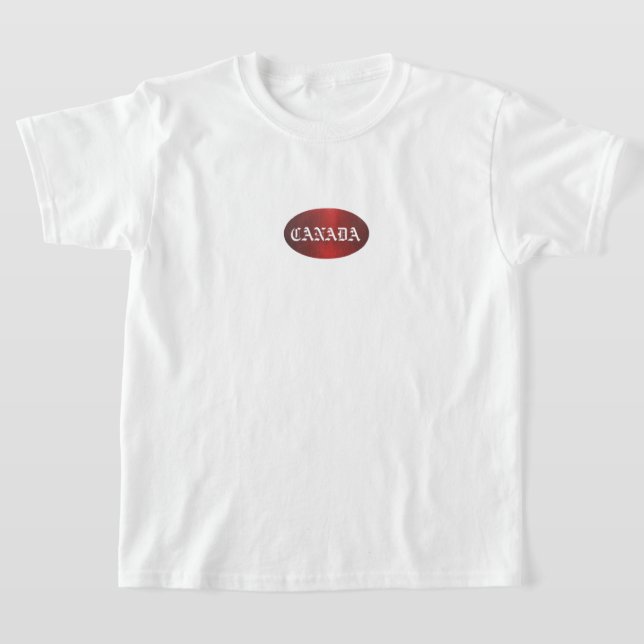 Camiseta oval canadá (Postura )
