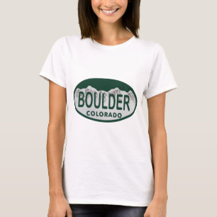 Camiseta Oval da licença de Boulder