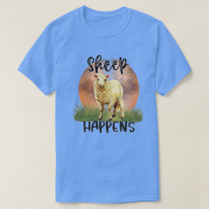 Camiseta Ovelha Acontece Gráfico