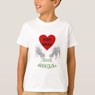 Camiseta Ovelha "Coma Bem para Dormir Bem"