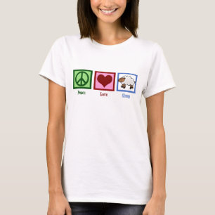 Camiseta Ovelha de Amor pela Paz