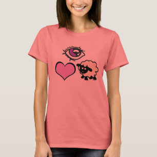 Camiseta Ovelha do amor do olho