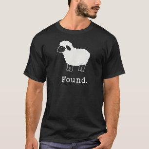 Camiseta Ovelha Minimalista Cristã Salmo 23 Cordeiro