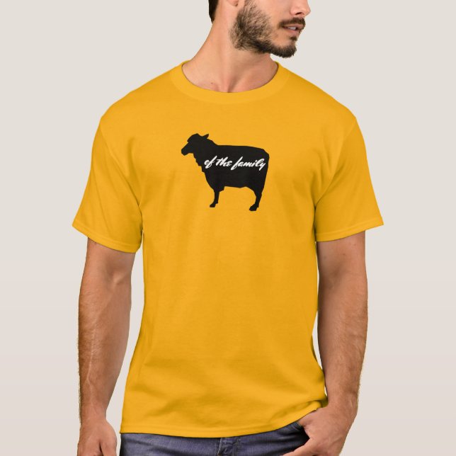 Camiseta Ovelha Negra da Família (Frente)