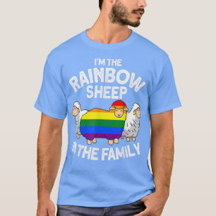 Camiseta Ovelhas da família - LGBT Orgulho gay lgbtq T-S