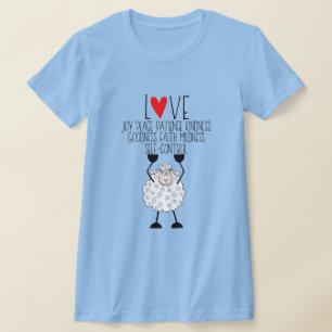 Camiseta "Ovelhas de Jeová - Frutos do Espírito"