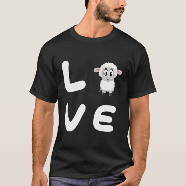 Camiseta Ovelhas Design Engraçadas (Frente)
