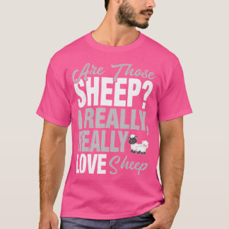 Camiseta Ovelhas Engraçadas Eu Adoro Ovelhas