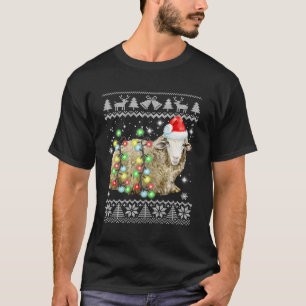 Camiseta Ovelhas Engraçadas Pajama Xmas Presentes Para O Na