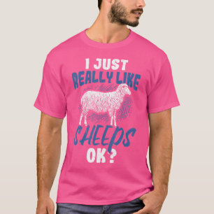 Camiseta Ovelhas Eu Gosto De Ovinos Ok