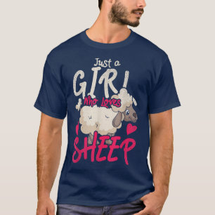Camiseta Ovelhas Meninas Agricultoras Fazendas