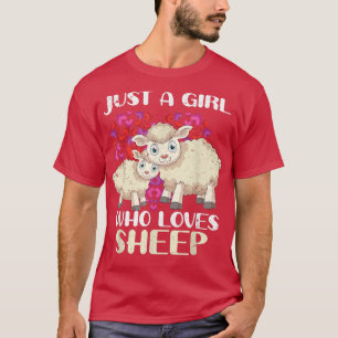 Camiseta Ovelhas Meninas Fazendas De Carneiro De Animais