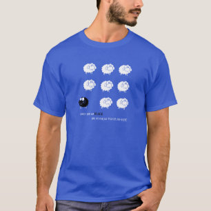 Camiseta Ovelhas negras