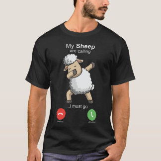 Camiseta Ovelhas pastoras de Ovelhas Feitas de Fábrica de L