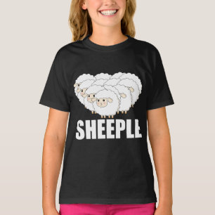 Camiseta Ovelhas Perguntas Não Ficam Terrificadas - Ovinos