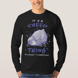 Camiseta Ovelino Fazendeiros de carneiros abrigam ovelhas