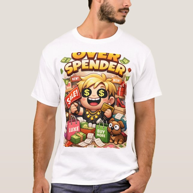 Camiseta over spender (Frente)