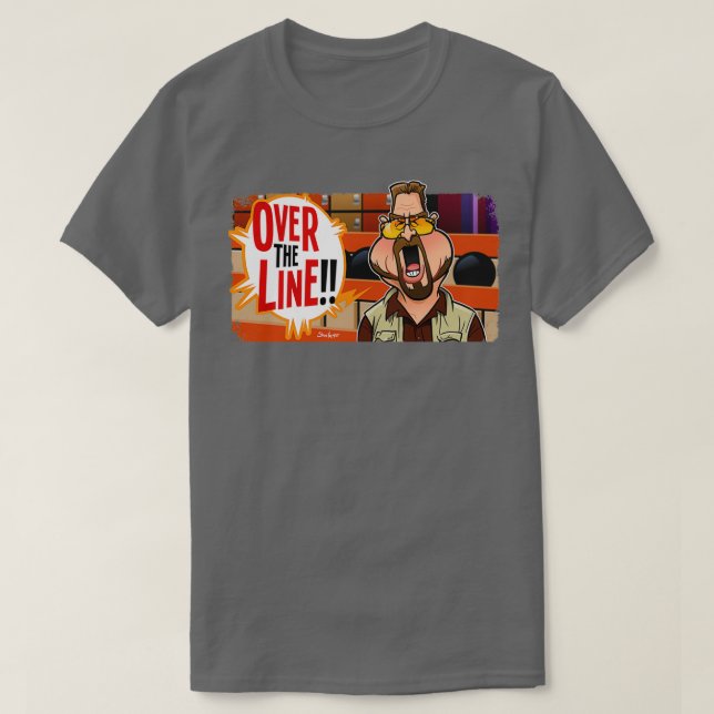 Camiseta Over the Line T (Frente do Design)