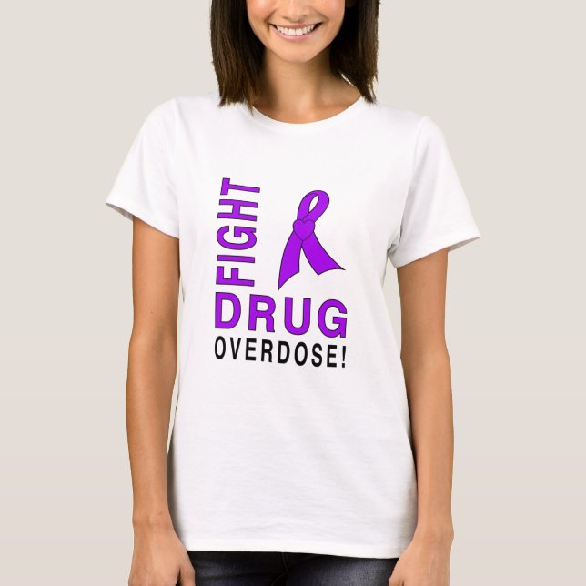 Camiseta Overdose de droga da luta (Frente)