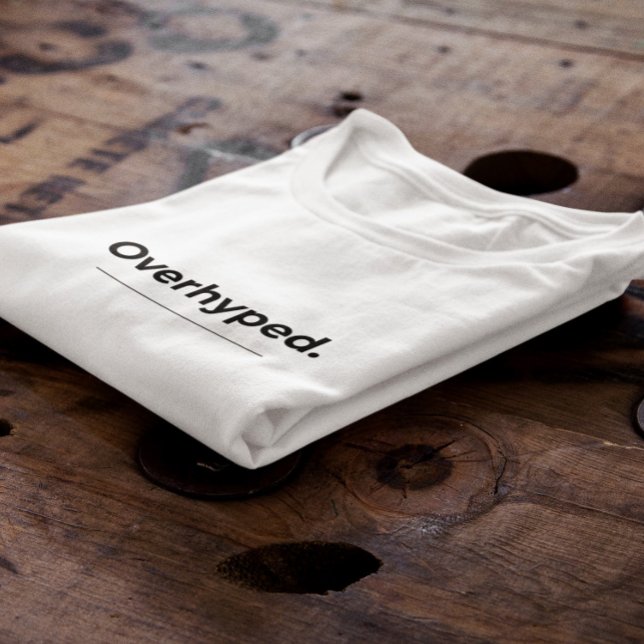 Camiseta Overhyped Funny Margarita Rating  T-Shirt (Criador carregado)