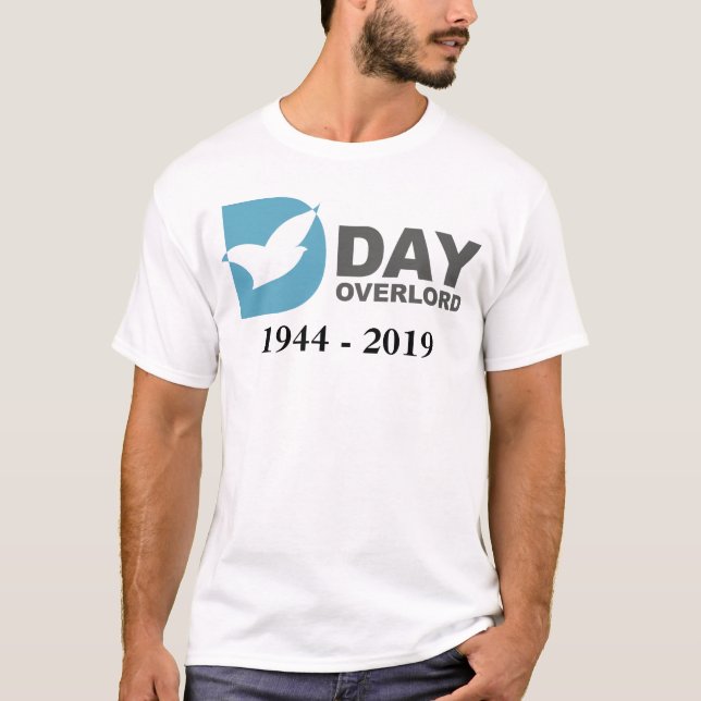 Camiseta Overlord do Dia D 1944-2019 (Frente)