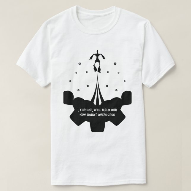 Camiseta Overlords do bot (Frente do Design)
